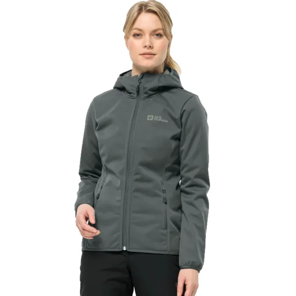 Спортивная куртка для женщин Jack Wolfskin JW13074814136  L / Grey photo 2 Спортивная куртка для женщин Jack Wolfskin JW13074814136  L / Grey photo 2