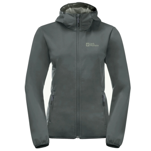 Спортивная куртка для женщин Jack Wolfskin JW13074814136  M / Grey photo 1 Спортивная куртка для женщин Jack Wolfskin JW13074814136  M / Grey photo 1