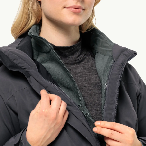 Jachetă sport pentru femei Jack Wolfskin JW17038834136  S / Grey photo 3 Jachetă sport pentru femei Jack Wolfskin JW17038834136  S / Grey photo 3