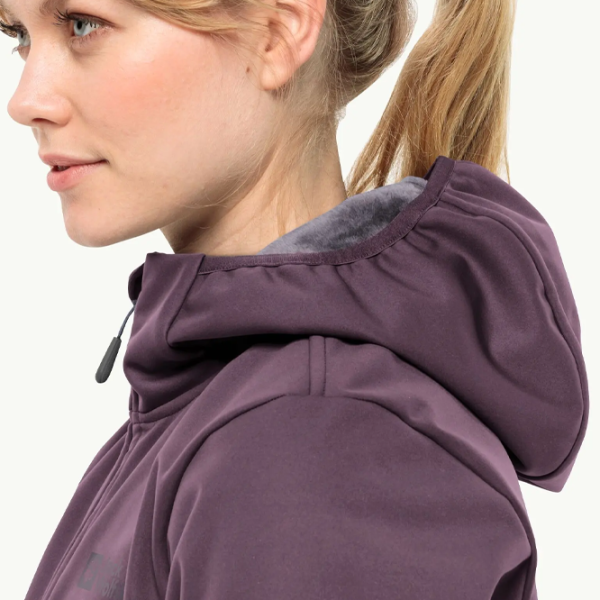 Спортивная куртка для женщин Jack Wolfskin JW1307481I0081  XS / Cлива photo 3