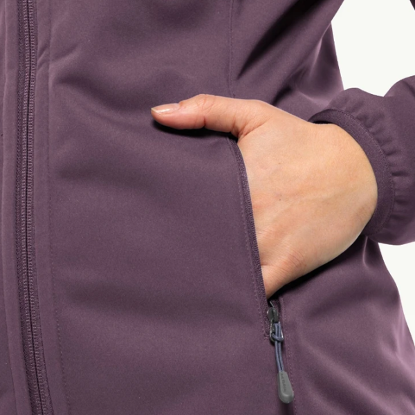 Спортивная куртка для женщин Jack Wolfskin JW1307481I0081  XS / Cлива photo 5