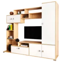 Гостиная ML-Mobila МЛ -11(2100) Модульная / Золотой дуб