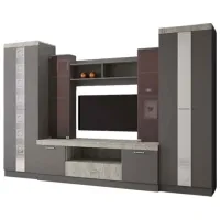 Living ML-Mobila МЛ - 6 Вар 1(2900) Liniară / Дуб белый крафтовый