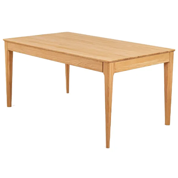 Masă de bucătărie extensibilă Mobicasa Loki 160/215x90 Lemn/ Natur Wax photo 1