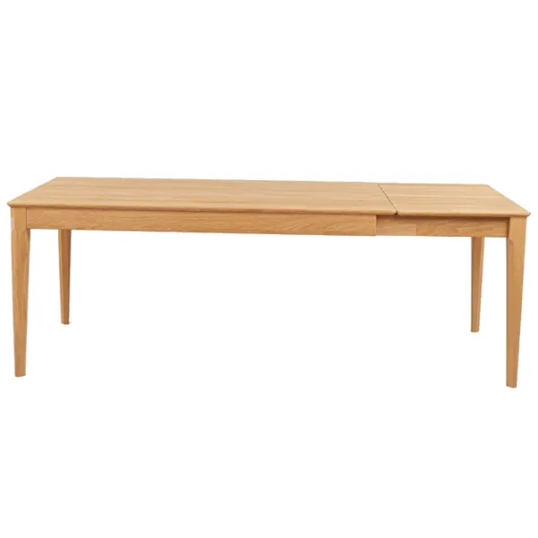 Masă de bucătărie extensibilă Mobicasa Loki 160/215x90 Lemn/ Natur Wax photo 2