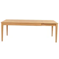 Masă de bucătărie extensibilă Mobicasa Loki 160/215x90 Lemn/ Natur Wax photo 2