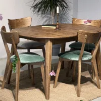 Masă de bucătărie extensibilă Mobicasa Hovdala 140/180x90 Lemn/ Rustic Wax photo 8
