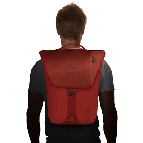 Rucsac Osprey Transporter Flap  / Gray Red / 20 l photo 5