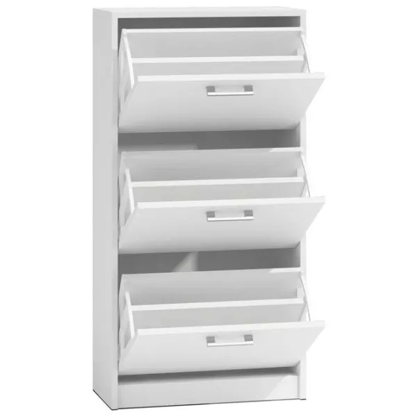 Обувной шкаф TopEshop Paula 116 x 60 x 60см /White /Белый photo 3 Обувной шкаф TopEshop Paula 116 x 60 x 60см /White /Белый photo 3