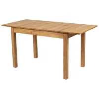 Masă de bucătărie extensibilă Mobicasa Praga 110/150x70 Lemn/ Natur Wax photo 4