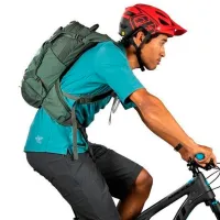 Rucsac Osprey Raptor II 14 / Black Green / 14 l photo 2