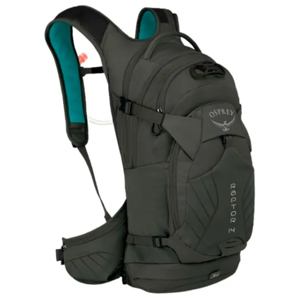 Rucsac Osprey Raptor II 14  / Black Green / 14 l photo 5