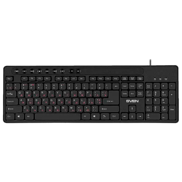 Клавиатура Sven KB-C3060 Проводная / Черный photo 1