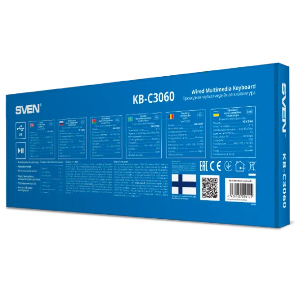 Клавиатура Sven KB-C3060 Проводная / Черный photo 5