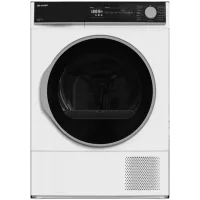 Сушильная машина SHARP KDNHH0S7GW21EE 10 кг/ Белый