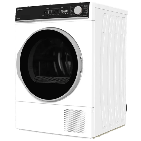 Mașină de uscat rufe SHARP KDNHH0S7GW21EE 10 kg/ White photo 3