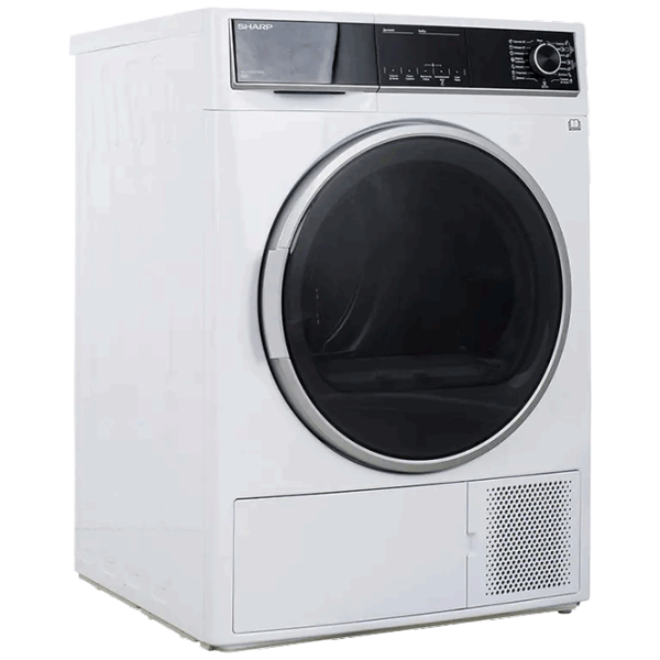 Сушильная машина SHARP KDHHH8S8GW3EE 8 кг/ Белый photo 2