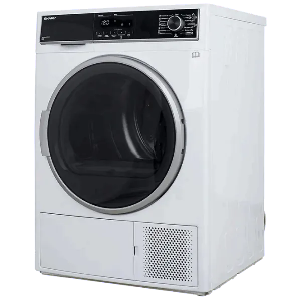 Сушильная машина SHARP KDHHH8S8GW3EE 8 кг/ Белый photo 3