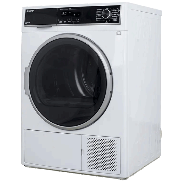 Сушильная машина SHARP KDHHH8S8GW3EE 8 кг/ Белый photo 3