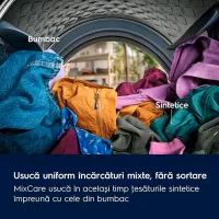 Mașină de uscat rufe Electrolux EW8D595MCE 9 kg/ White photo 2
