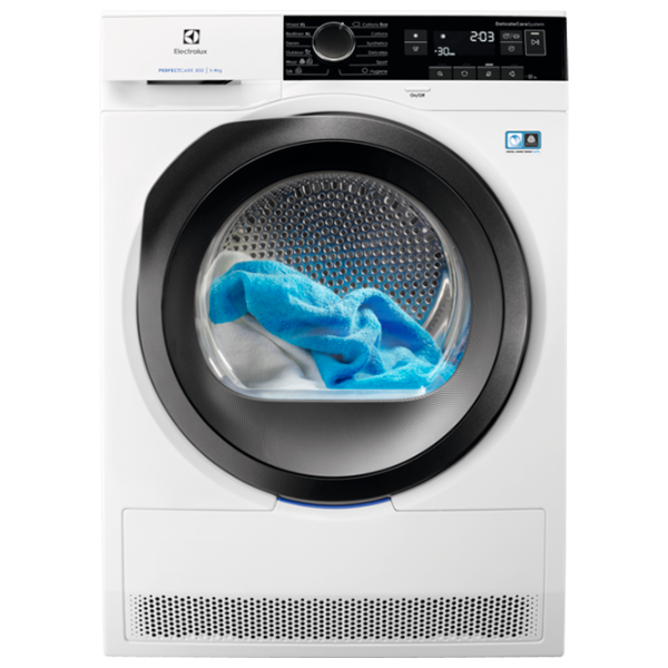 Сушильная машина Electrolux EW8H259ST 9 кг/ Белый photo 1