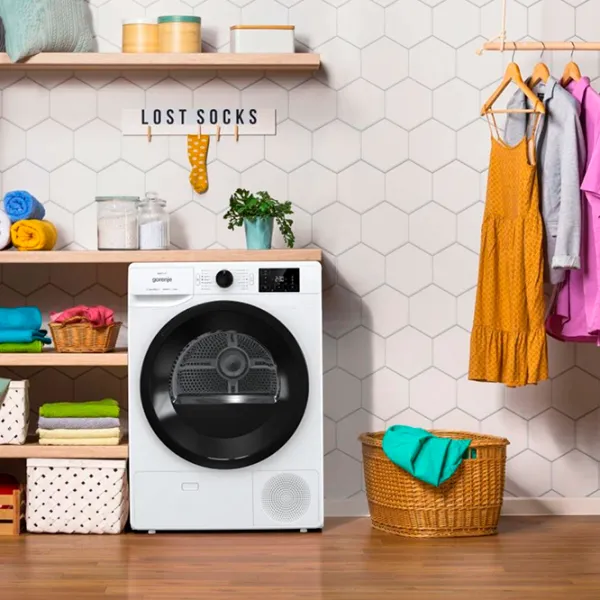 Mașină de uscat rufe Gorenje DNS92/UA 9 kg/ White photo 8