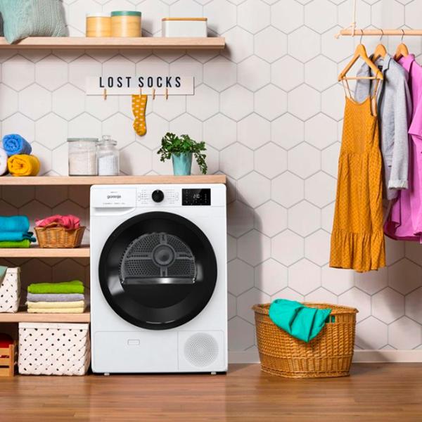 Mașină de uscat rufe Gorenje DNS92/UA 9 kg/ White photo 8