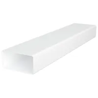 Вентиляционный канал ЭРА 511ВП1,5  Пластик / Белый