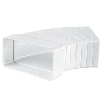 Соединитель воздуховода Ventika KO60-UNI  Пластик / Белый