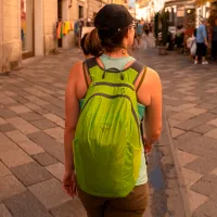 Rucsac Osprey Ultralight Stuff Pack 18 / Gray Lime / 18 l photo 4