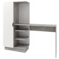 Masă de birou ML-Mobila ЮНИОР 4 PAL/ White