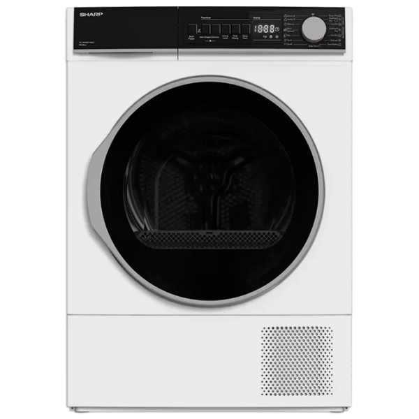 Mașină de uscat rufe SHARP KDNHB8S7GW21EE 8 kg/ White photo 1