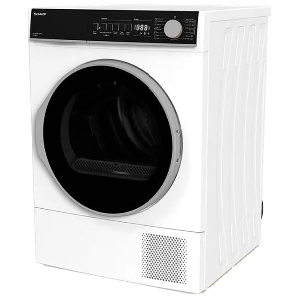 Mașină de uscat rufe SHARP KDNHB8S7GW21EE 8 kg/ White photo 3