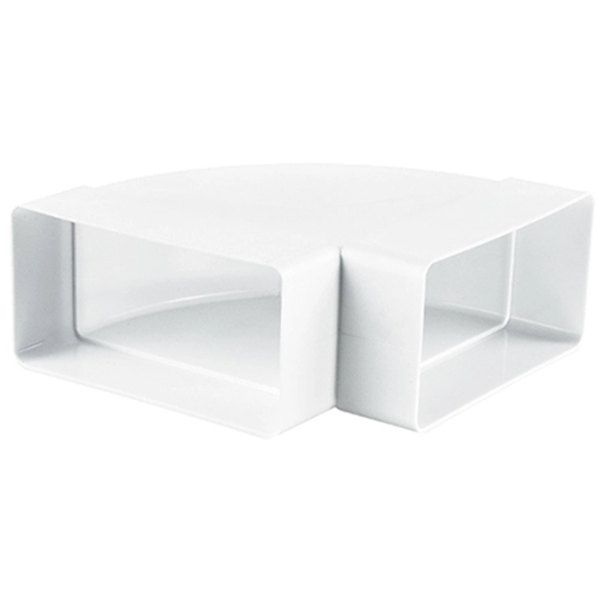 Conector de aeroduct Ventika KP55-4  Plastic / White photo 1