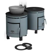 Sobă Teplodar ПЕЧУРКА Închis / 500 W / 50 m³ photo 2