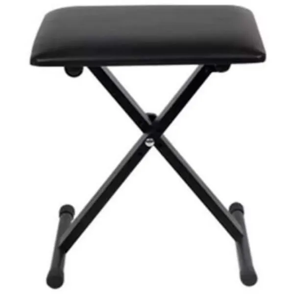 Scaun pentru pian Hebikuo Orga Q-90 Piele artificială / Black photo 1