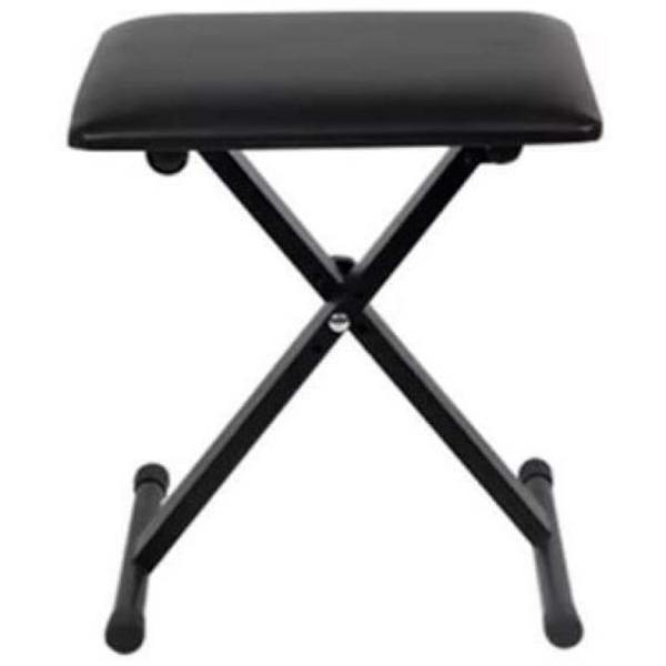 Scaun pentru pian Hebikuo Orga Q-90 Piele artificială / Black photo 1