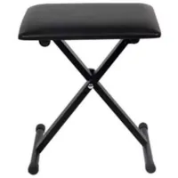 Scaun pentru pian Hebikuo Orga Q-90 Piele artificială / Black