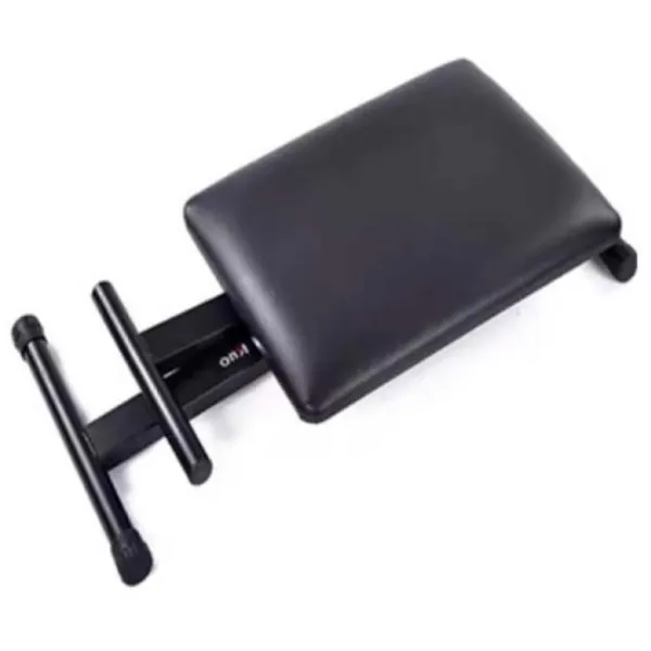 Scaun pentru pian Hebikuo Orga Q-90B Piele artificială / Black photo 2