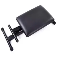 Scaun pentru pian Hebikuo Orga Q-90B Piele artificială / Black photo 2