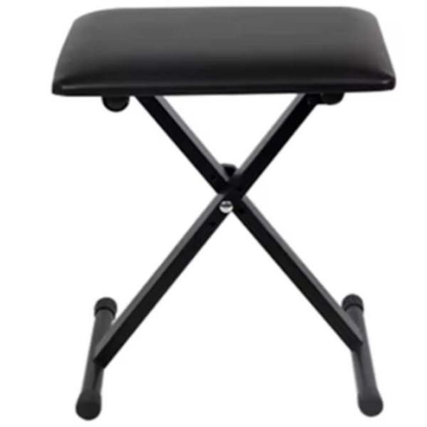 Scaun pentru pian Hebikuo Orga Q-90B Piele artificială / Black photo 3