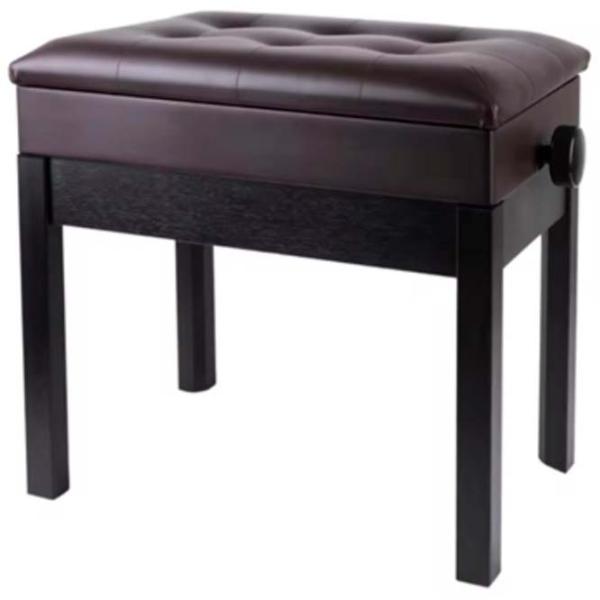 Scaun pentru pian Hebikuo BA-222 CF Piele artificială / Brown photo 1
