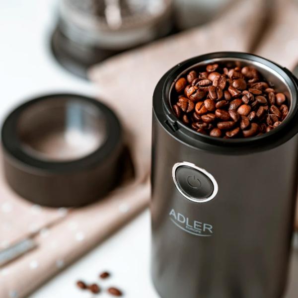 Râșniță de cafea Adler AD-4446BS Cuțit rotativ / 75 g / Black photo 4