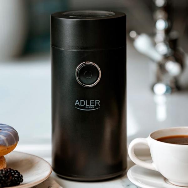 Râșniță de cafea Adler AD-4446BS Cuțit rotativ / 75 g / Black photo 6