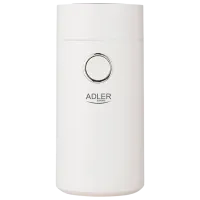 Кофемолка Adler AD-4446WS Роторный нож / 75 г / Белый