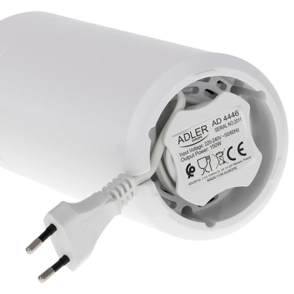 Râșniță de cafea Adler AD-4446WS Cuțit rotativ / 75 g / White photo 5