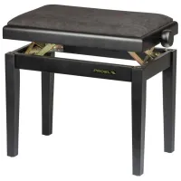 Scaun pentru pian Proel PB90 Catifea / Black photo 2