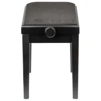 Scaun pentru pian Proel PB90 Catifea / Black photo 3