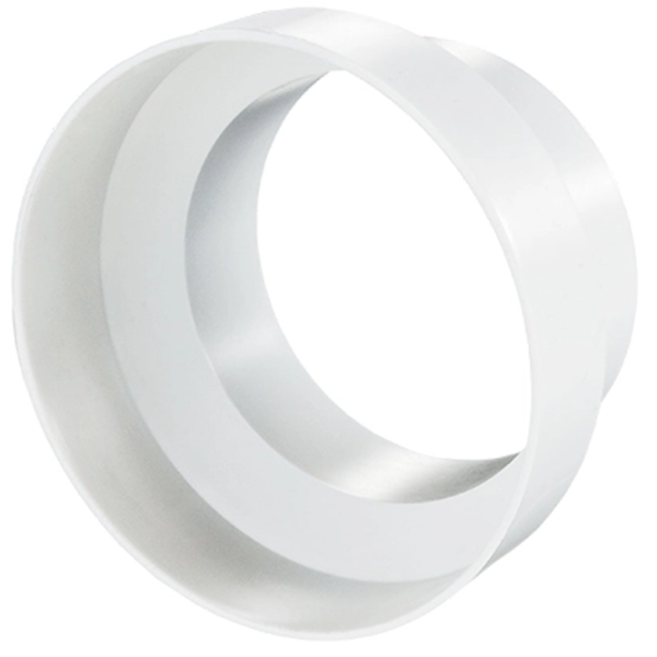 Conector de aeroduct Ventika RD119  Plastic / White photo 1