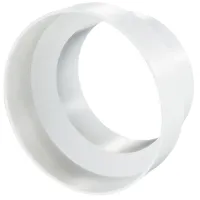 Conector de aeroduct Ventika RD19  Plastic / White